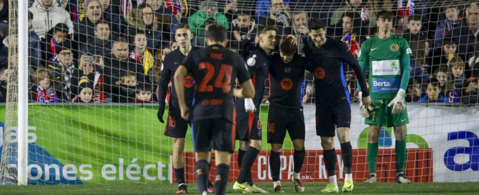 Le Barca evite toute frayeur face a Barbastro et scelle