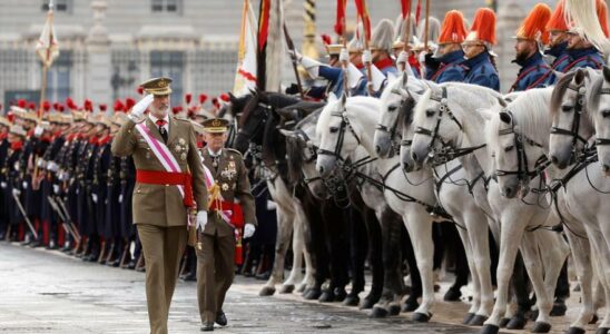 Le Roi souligne les deploiements militaires a Dana en Slovaquie