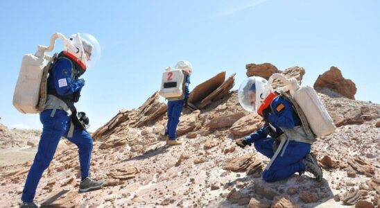 Les astronautes de lhypatie de la mission catalane etudieront les