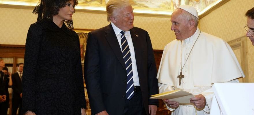 Les gestes de Trump et du Pape avant linvestiture presagent