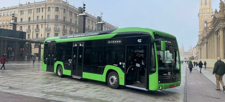 Les nouveaux bus qui arrivent deja a Zaragoza auront un