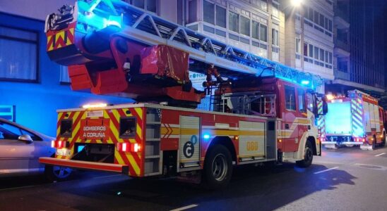 Les pompiers de La Corogne ont eteint lincendie tot le