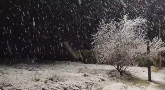 Les premieres chutes de neige couvrent les sommets dAlicante