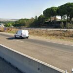 Les travaux de lautoroute qui relie Valladolid a Segovie sont