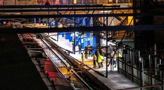 Lhomme mort et son partenaire blesse a la gare de