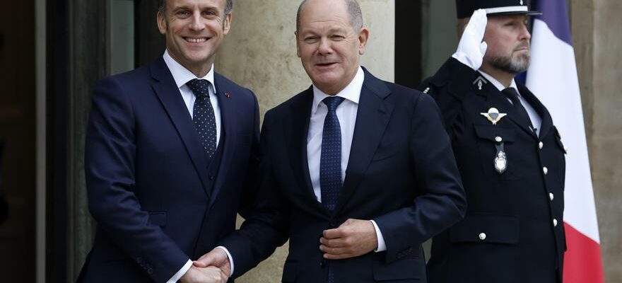 Macron et Scholz reclament une Europe unie forte et