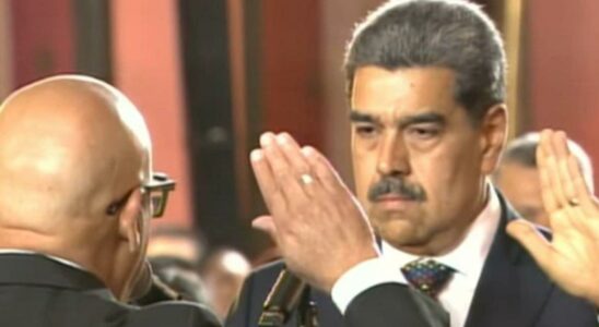 Maduro est couronne president du Venezuela lors dune ceremonie anticipee