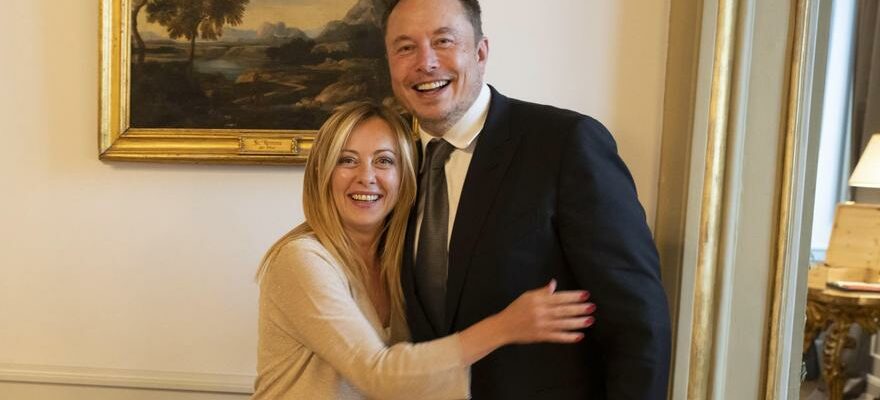 Meloni suscite la polemique en confirmant quil negocie avec Musk