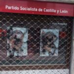 Nouvelle attaque de vandalisme contre le siege du PSOE a