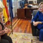 Pilar Alegria et Tomasa Hernandez celebrent une rencontre bilaterale axee