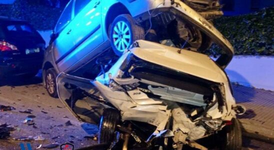 Quatre blesses dans un terrible accident de la route a