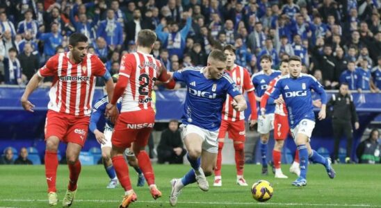 Resume buts et temps forts dOviedo 1 1 Sporting lors de