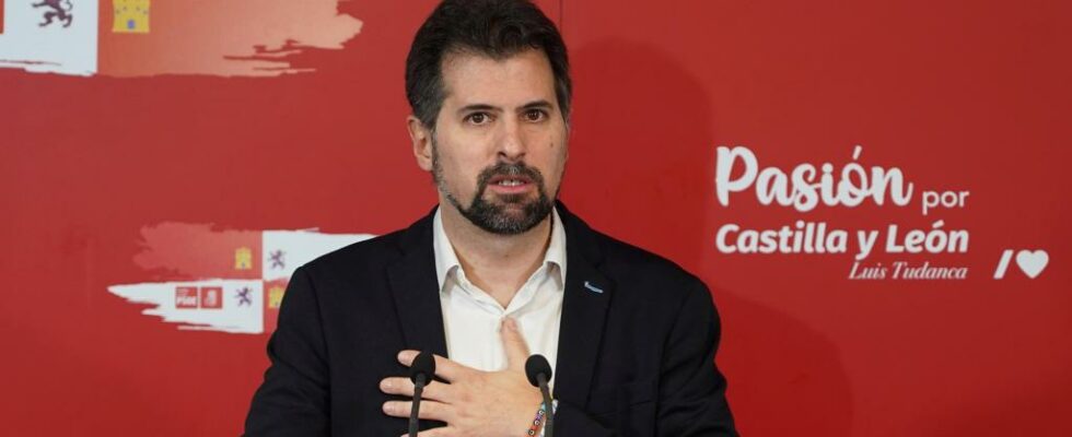 Tudanca demissionnera pour continuer a diriger le PSOE de CyL