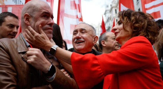 UGT et CCOO maintiennent la manifestation de samedi contre lopposition