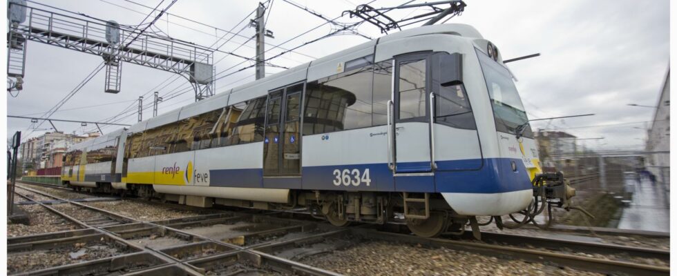 Un couple meurt heurte par un train a Figaredo Asturies