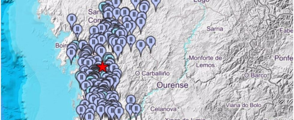 Un seisme de magnitude 32 a Barro Pontevedra est ressenti