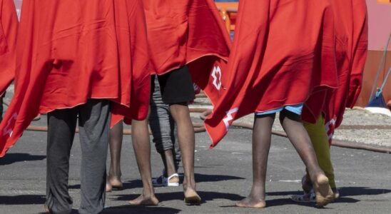 Une pirogue avec 62 immigrants sauvee dans le sud ouest de