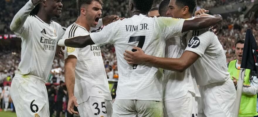 Vinicius et Maffeo annoncent au public saoudien que le Real