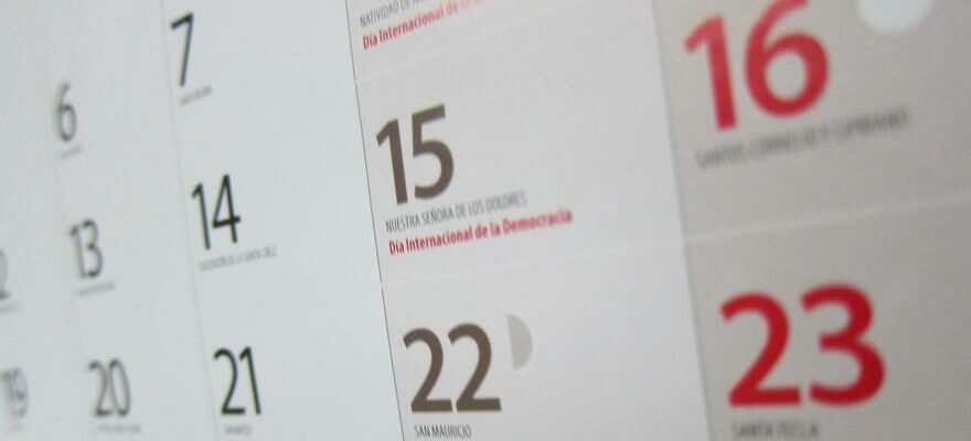 Voici comment le calendrier de travail sera distribue