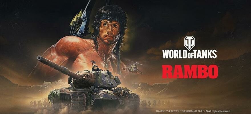 World of Tanks lance une saison speciale de Rambo