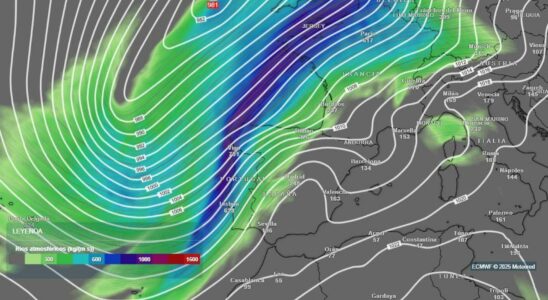 fortes pluies chutes de neige et vent dans ces zones