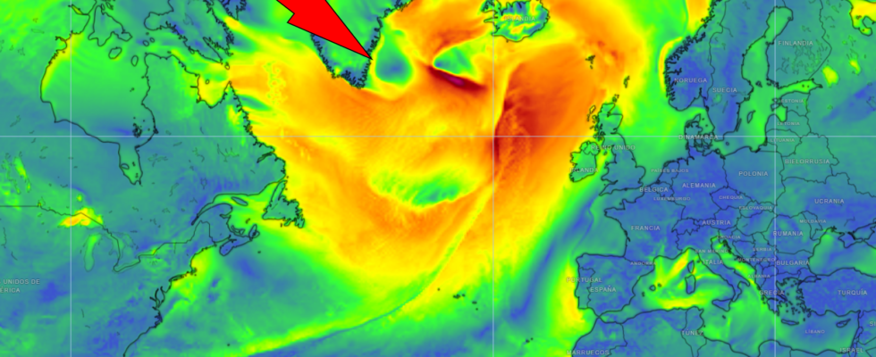 Aemet previent les chutes de neige et les pluies anormales