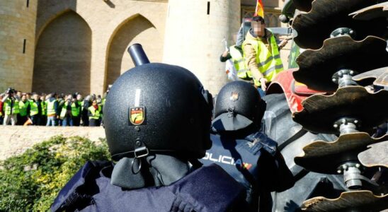 Aragon tractorate Les tracteurs retournent dans les rues un