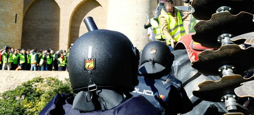 Aragon tractorate Les tracteurs retournent dans les rues un