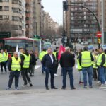 Cela a ete le retour des agriculteurs a Aljaferia