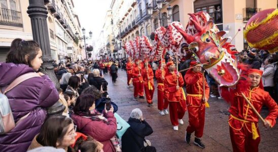 Celebration de la nouvelle annee chinoise a Zaragoza