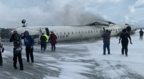 Crash davion du Canada Un avion passager subit un