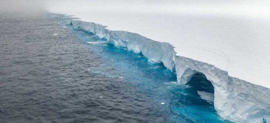 Grand iceberg Le plus grand iceberg du monde la