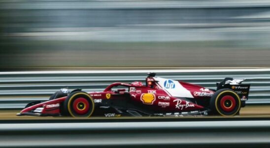 Hamilton et Leclerc Premiere sur la piste The New Ferrari