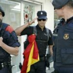 Indignation de la police pour laccouchement aux Mossos de Alielia