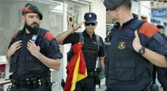 Indignation de la police pour laccouchement aux Mossos de Alielia