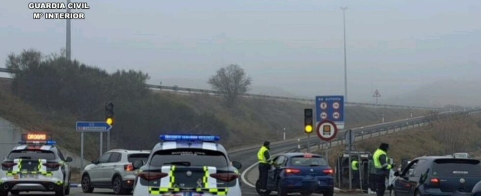 La garde civile chasse un conducteur deux fois le meme