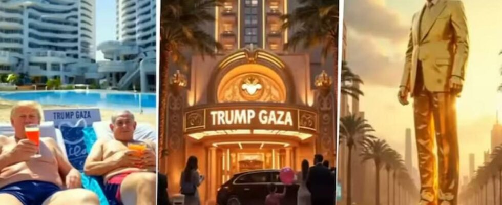 La video dans laquelle Trump fait de Gaza une station