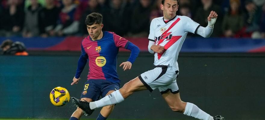 Laliga FC Barcelone Rayo en images