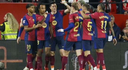 Laliga Sevilla FC Barcelone en images