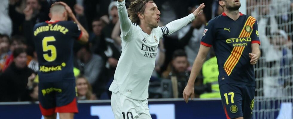 Le Modric et Vinicius sans fin liquider Girona pour garder