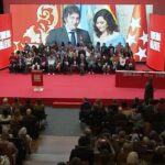 Le PSOE commence son Congres a Madrid avec des images