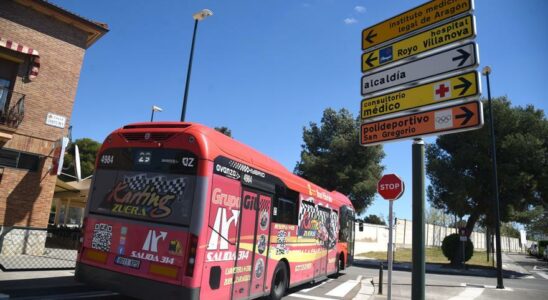 Le bus a la demande de Zaragoza pour atteindre les