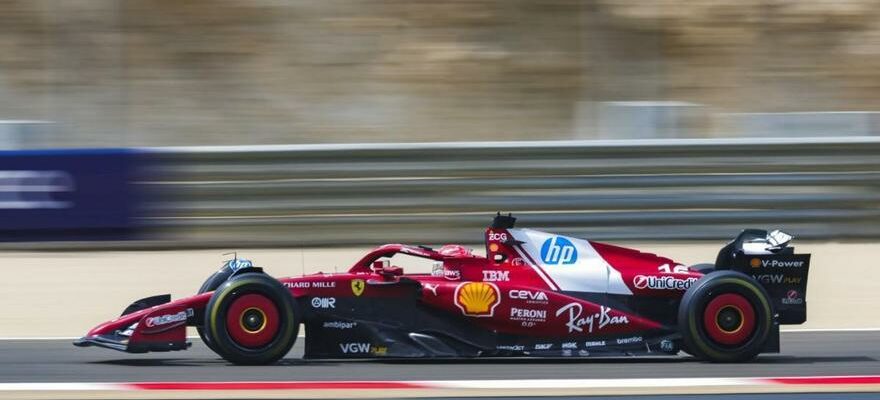 Leclerc commande le dernier matin de test a Bahrein Alonso