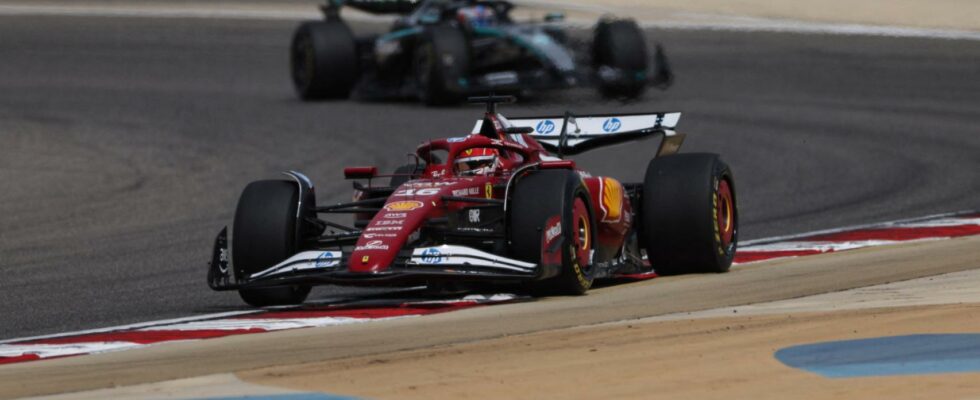 Les commandes de Leclerc le dernier matin de test a