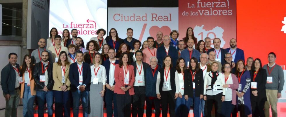 Liste complete du nouveau cadre provincial du PSOE de Ciudad