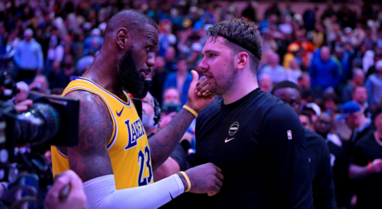 Luka Donci se rend chez les Lakers avec LeBron James