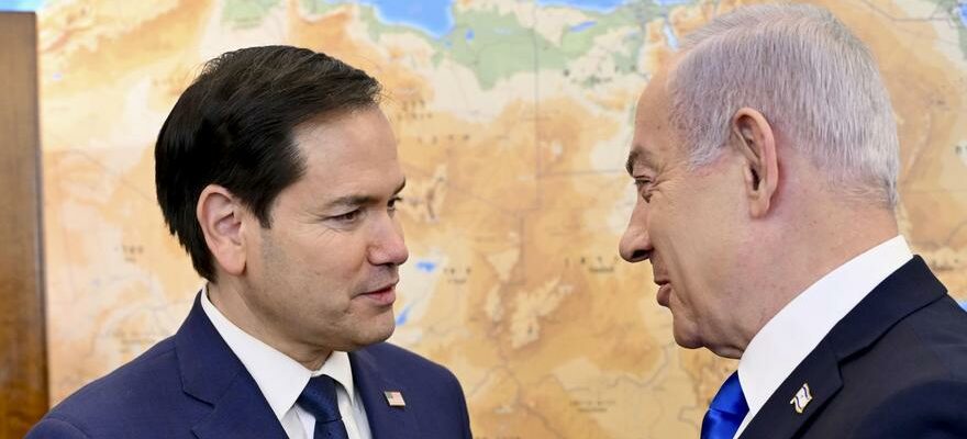 Marco Rubio rencontre Netanyahu lors de son premier voyage en