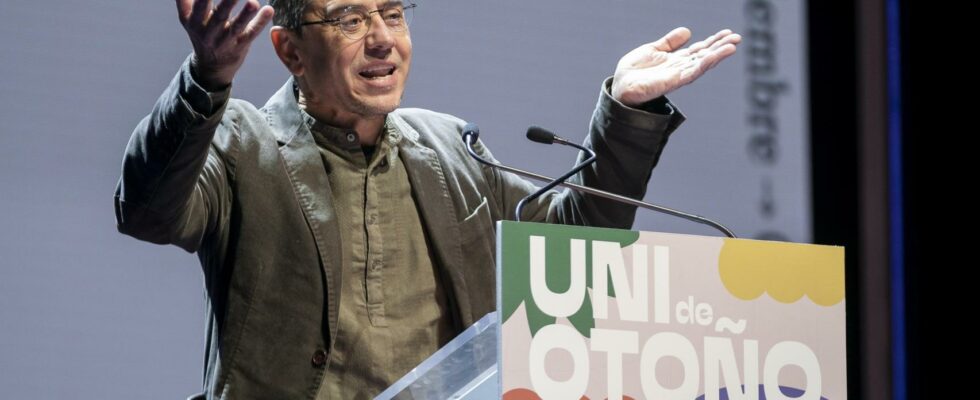 Nous pouvons poursuivre Monedero de toute activite du parti pour