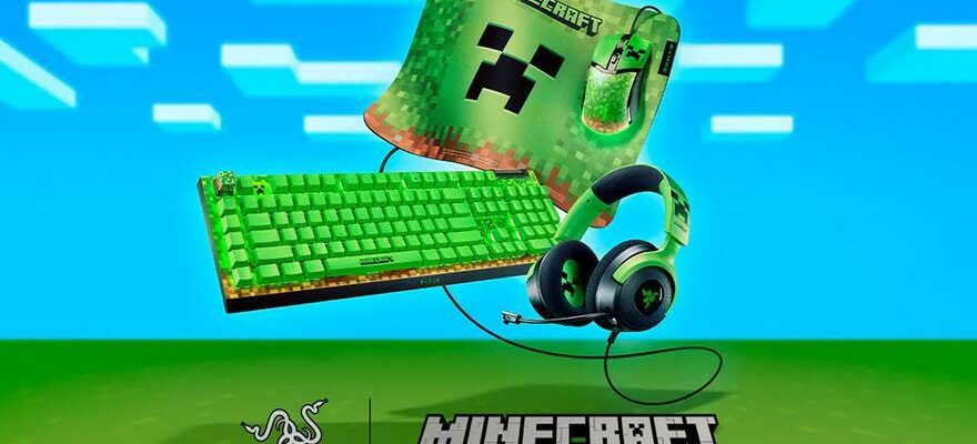 Razer et Mojang Studios collaborent pour amener Minecraft a une