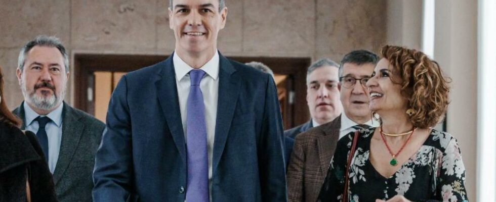 Surprise parmi les ministres du PSOE pour la facon dont